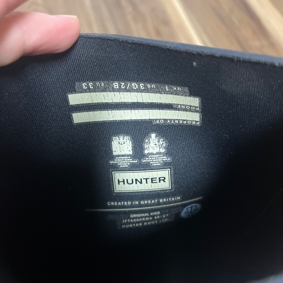 Hunter Kids Rainboots - Picture 2 of 3